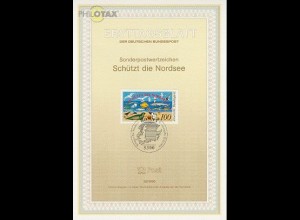 D,Bund Mi.Nr. 10/90 Int. Nordseeschutz-Konferenz (Marke MiNr.1454)