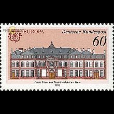 D,Bund Mi.Nr. 1461 Europa 90 Palais Thurn und Taxis Frankfurt (60)