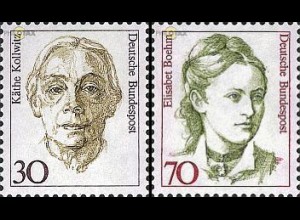 D,Bund Mi.Nr. 1488-1489 Frauen (2 Werte)