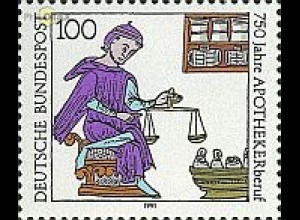 D,Bund Mi.Nr. 1490 750 J.Apothekerberuf (100)
