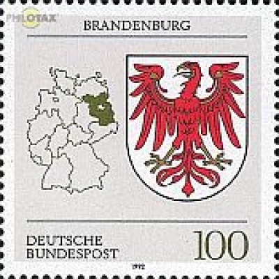 D,Bund Mi.Nr. 1589 Wappen Brandenburg (100)