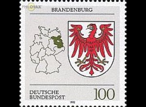 D,Bund Mi.Nr. 1589 Wappen Brandenburg (100)
