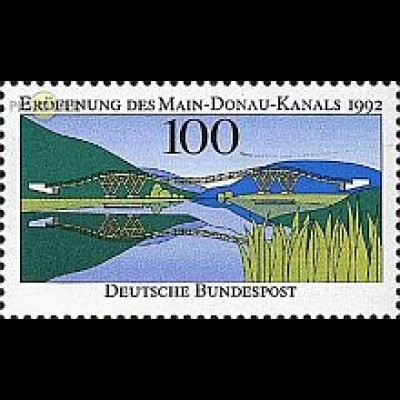D,Bund Mi.Nr. 1630 Main-Donau-Kanal (100)