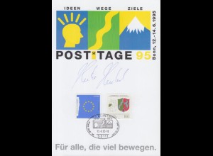 D,Bund Mi.Nr. 1663+1791 Wappen NRW, Europa 95, Posttage 95 Ideen Wege Ziele 