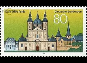 D,Bund Mi.Nr. 1722 Fulda mit Kloster (80)
