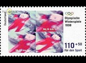 D,Bund Mi.Nr. 1969 Sport 98, Skispringen (110+50)