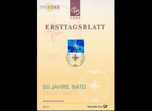 D,Bund Mi.Nr. 9/99 NATO (Marke MiNr.2039)