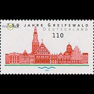 D,Bund Mi.Nr. 2111 750 Jahre Greifswald (110)