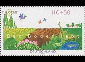 D,Bund Mi.Nr. 2116 Der Boden lebt - Fauna und Flora (110+50)