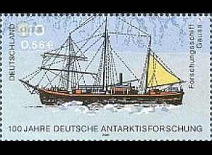 D,Bund Mi.Nr. 2229 Forschungsschiff Gauß (110Pf/0,56€)