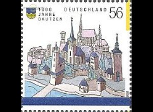 D,Bund Mi.Nr. 2232 1000 J. Bautzen, Sehenswürdigkeiten der Stadt (56)