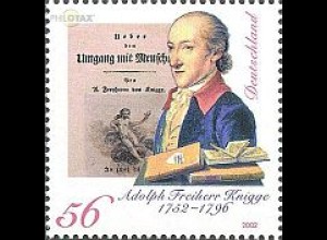 D,Bund Mi.Nr. 2241 Freiherr von Knigge (56)