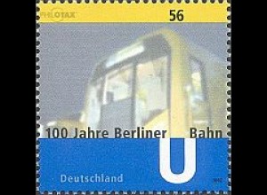 D,Bund Mi.Nr. 2242 100 Jahre Berliner U-Bahn (56)