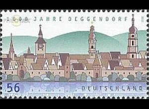 D,Bund Mi.Nr. 2244 1000 Jahre Deggendorf, Stadtansicht (56)