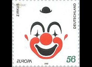 D,Bund Mi.Nr. 2272 Europa, Clown, selbstklebend (56)