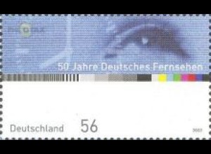 D,Bund Mi.Nr. 2288 50 Jahre deutsches Fernsehen (56)