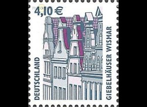D,Bund Mi.Nr. 2323 Sehenswürdigk., Giebelhäuser Wismar (410)