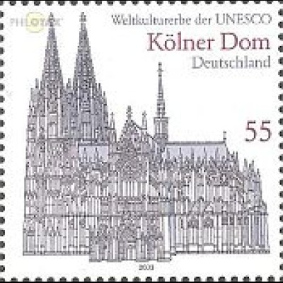 D,Bund Mi.Nr. 2329 Kölner Dom (55)