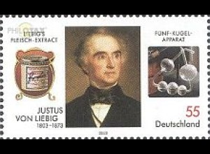 D,Bund Mi.Nr. 2337 Freiherr v. Liebig, u.a. chem. Apparatur (55)