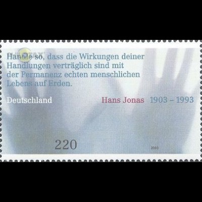 D,Bund Mi.Nr. 2338 Hans Jonas (220)
