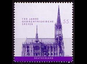 D,Bund Mi.Nr. 2415 100 Jahre Gedächtniskirche Speyer (55)