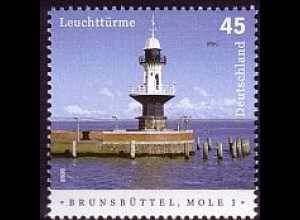D,Bund Mi.Nr. 2473 Leuchttürme, Brunsbüttel Mole 1 (45)