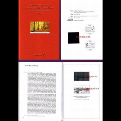 D,Bund Jahrbuch 2006 mit Schwarzdruck, Hologramm und Klemmtaschen (Kontaktgabe)