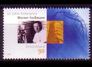 D,Bund Mi.Nr. 2573 Nobelpreis Medizin Werner Forßmann (90)