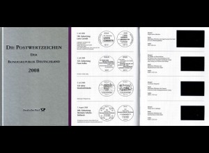 D,Bund Jahrbuch 2008 mit Klemmtaschen (Silber)