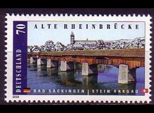 D,Bund Mi.Nr. 2691 Alte Rheinbrücke Bad Säckingen-Stein/Aargau (70)