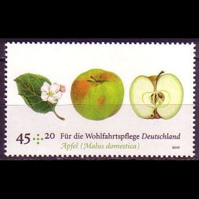 D,Bund Mi.Nr. 2769 Wohlfahrt, Obst, Apfel (45+20)