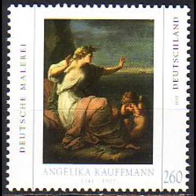 D,Bund Mi.Nr. 2785 Dt. Malerei, Die verlassene Ariadne von Ang. Kaufmann (260)
