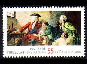D,Bund Mi.Nr. 2805 300 Jahre Porzellanherstellung, Johann F. Böttger (55)