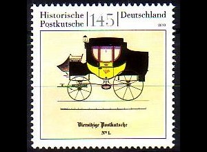 D,Bund Mi.Nr. 2806 Historische Viersitzige Postkutsche (145)