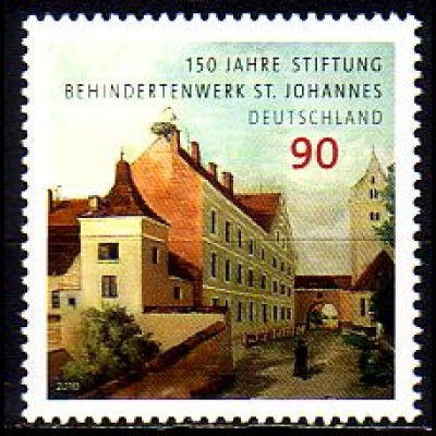 D,Bund Mi.Nr. 2817 150 J. Stiftung Behindertenwerk St. Johannes, Marxheim (90)