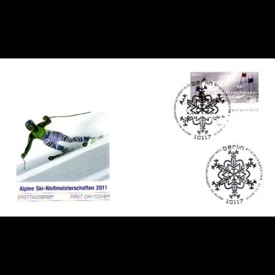 D,Bund Mi.Nr. 2834 Alpine Ski-WM Garmisch-Partenkirchen, Riesenslalom (55)