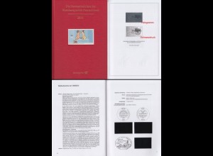 D,Bund Jahrbuch 2011 mit Schwarzdruck, Hologramm und Klemmtaschen (Kontaktgabe)