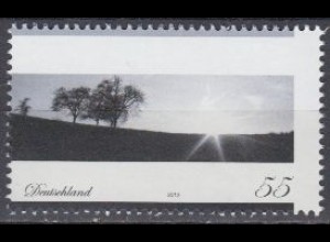 D,Bund Mi.Nr. 2920 Trauermarke, Landschaft in Abenddämmerung (55)