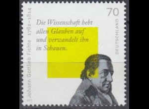 D,Bund Mi.Nr. 2934 250.Geb. Johann Gottlieb Fichte (70)