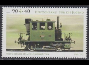 D,Bund Mi.Nr. 2947 Jugend, Historische Nebenbahnlok PtL 2/2 (90+40)