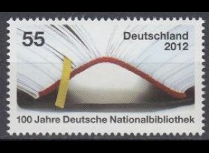 D,Bund Mi.Nr. 2956 100J. Dt. Nationalbibliothek, aufgeschlagenes Buch (55)