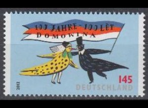 D,Bund Mi.Nr. 2957 100J. Domowina, Bund Lausitzer Sorben, Vogelhochzeit (145)