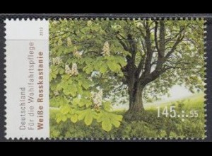 D,Bund Mi.Nr. 2982 Wohlfahrt, Blühende Bäume, Kastanie (145+55)