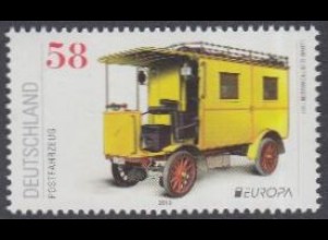 D,Bund Mi.Nr. 3007 Europa 13, Postfahrzeuge, Lloyd Paketzustellwagen (58)