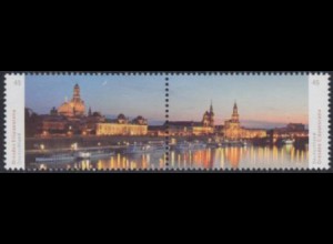 D,Bund Mi.Nr. Zdr.3068-69 Panorama Dresden