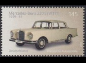 D,Bund Mi.Nr. 3144 Klassische deutsche Automobile, Mercedes-Benz 220 S (145)