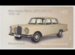D,Bund Mi.Nr. 3148 a.Fol. Mercedes-Benz 220 S, skl.aus Folienbogen (145)