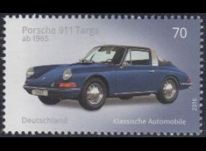 D,Bund Mi.Nr. 3201 Klassische deutsche Automobile, Porsche 911 (70)