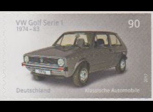 D,Bund MiNr. 3301 Klassische dt.Automobile, VW Golf Serie 1, skl (90)