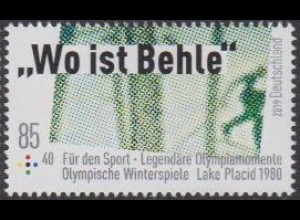 D,Bund MiNr. 3461 Legendäre Olympiamomente, Jochen Behle, 1980 (85+40)
